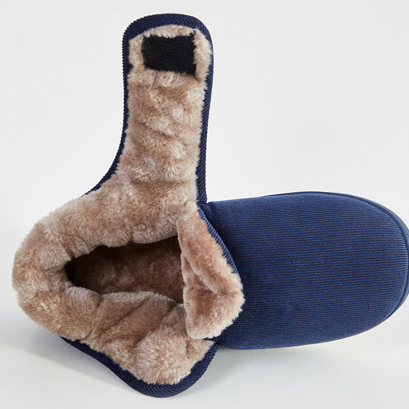 Plus Size Warm Lightweight Sole Slippers - image 14