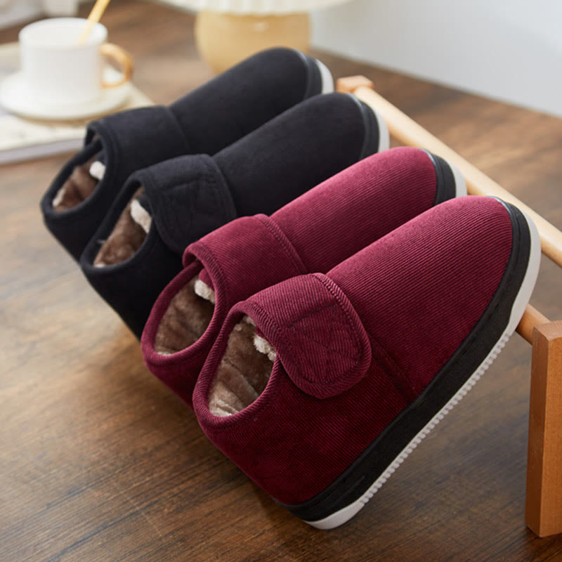 Plus Size Warm Lightweight Sole Slippers - image 6