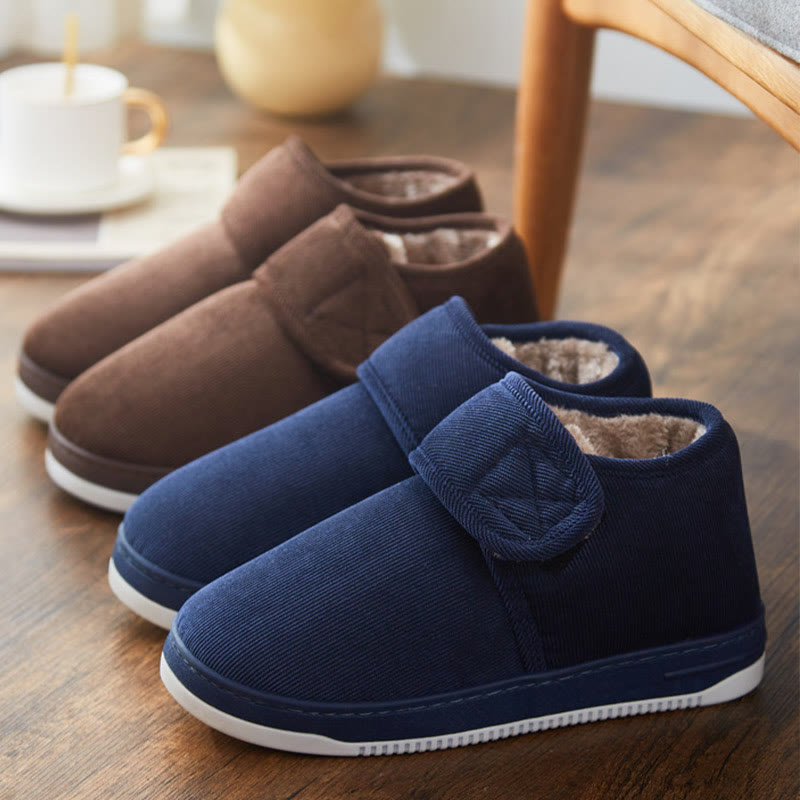 Plus Size Warm Lightweight Sole Slippers - image 7
