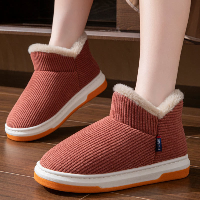 Plus Size Extra Thick Fleece Lining Slippers - image 2