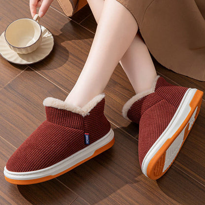 Plus Size Extra Thick Fleece Lining Slippers - image 4