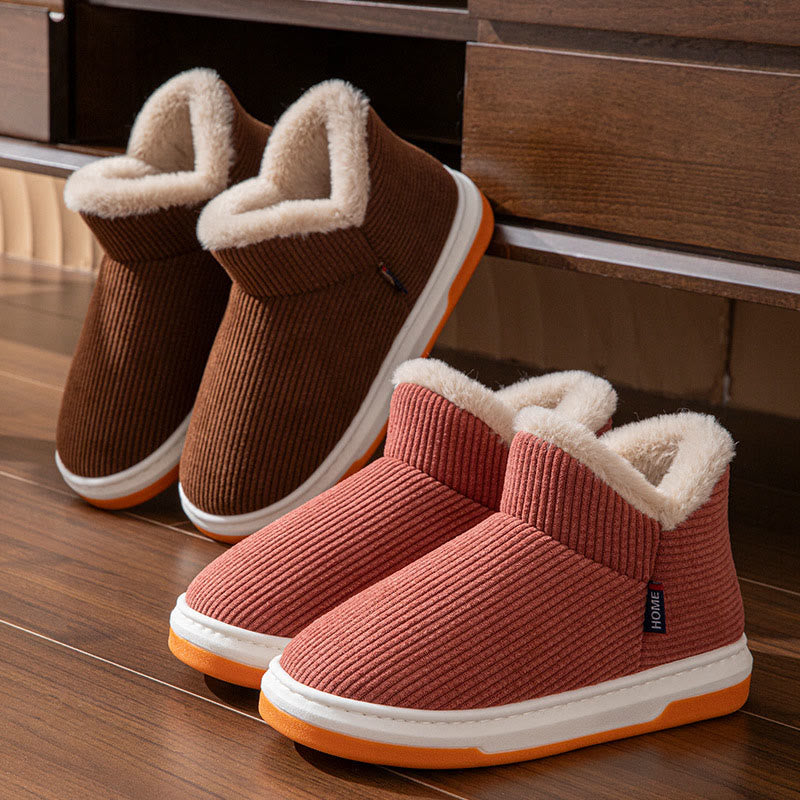 Plus Size Extra Thick Fleece Lining Slippers - image 6