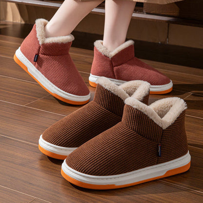 Plus Size Extra Thick Fleece Lining Slippers - image 1