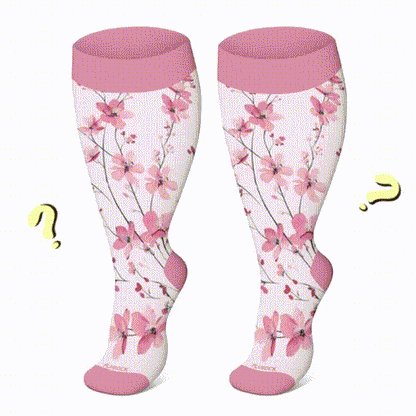 Plus Size Compression Socks Mystery Box(5 Pairs) - image 2
