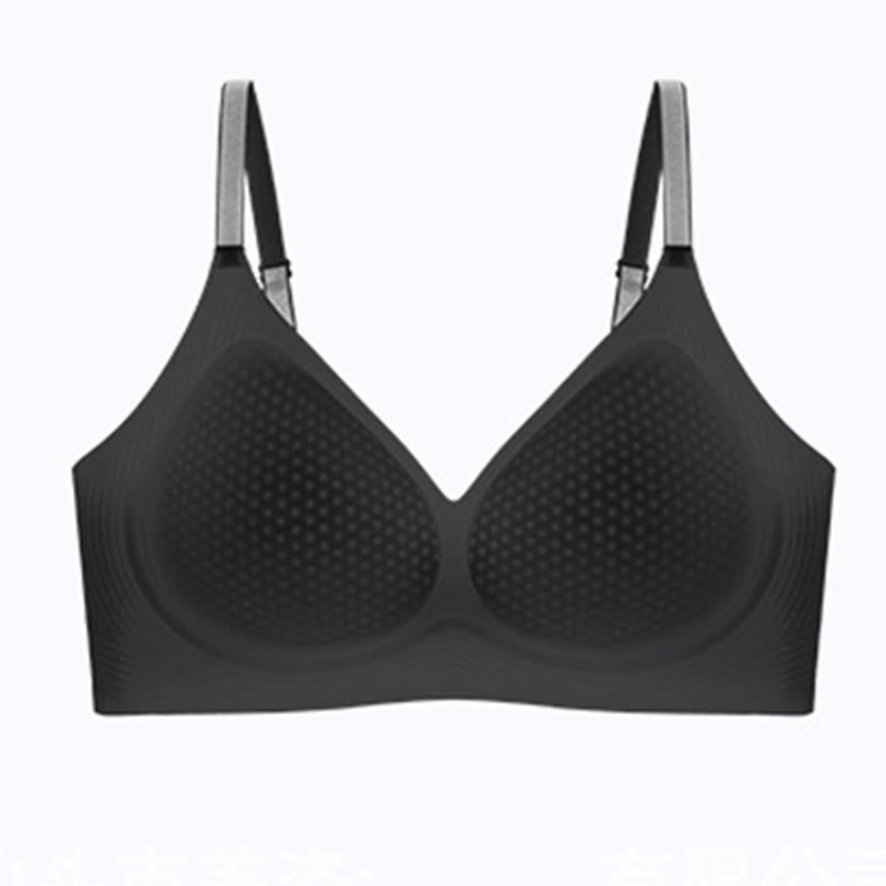 Plusock Cloud Soft Comfort Wireless Bra - Black - 40 - C - image 15