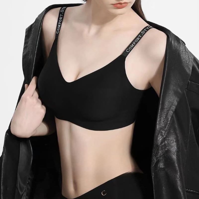 Plusock Letter Suspenders Wireless Bra - image 3
