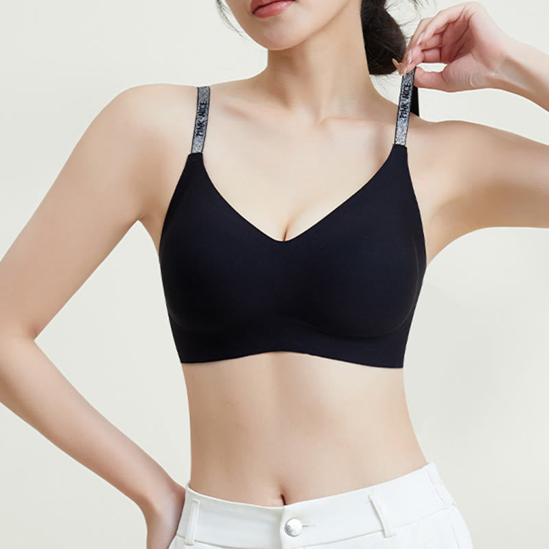 Plusock Camellia Micro Capsule Fragrance Wireless Bra - image 3