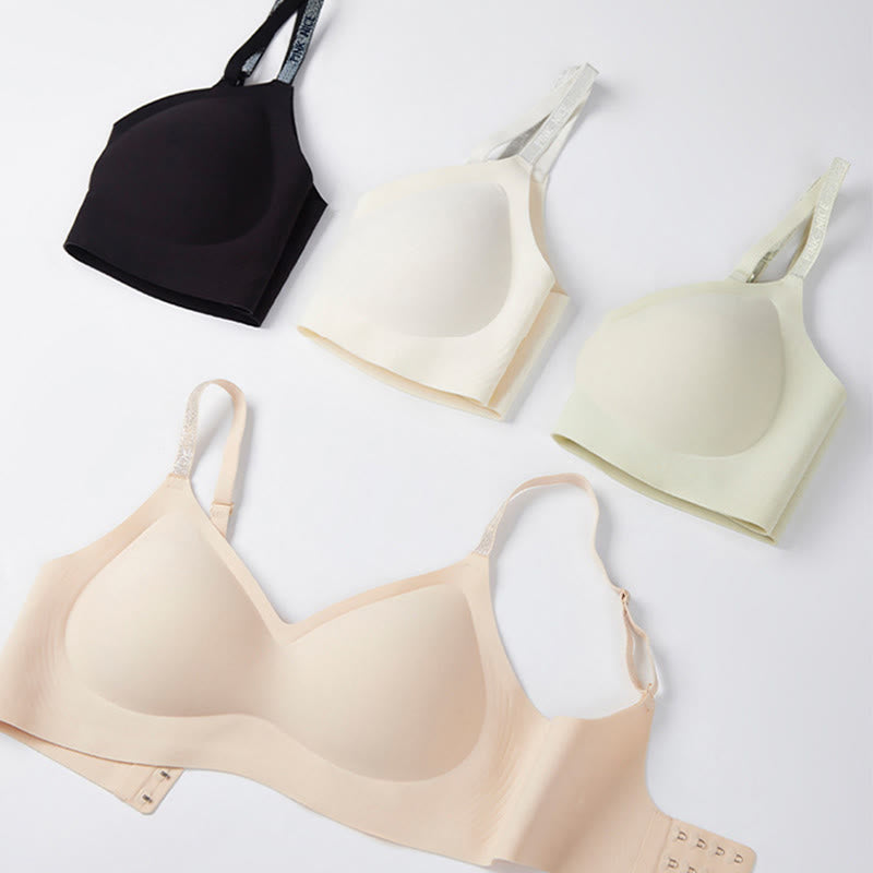 Plusock Camellia Micro Capsule Fragrance Wireless Bra - image 1