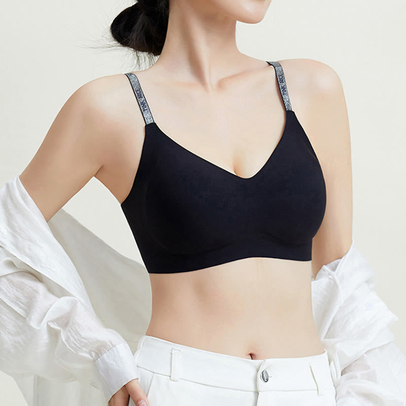 Plusock Camellia Micro Capsule Fragrance Wireless Bra - image 2