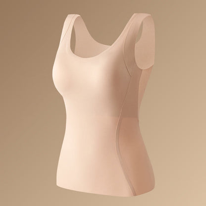 Natural Camellia Aroma Base Layer Vest - Nude - 2XL - image 12