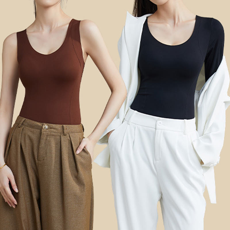 Natural Camellia Aroma Base Layer Vest - image 6