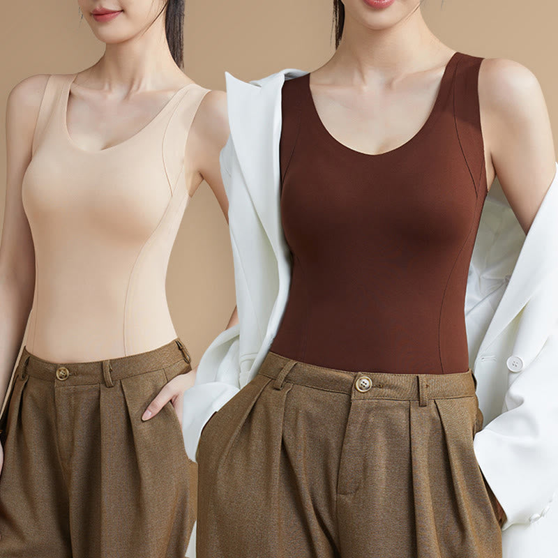 Natural Camellia Aroma Base Layer Vest - image 8