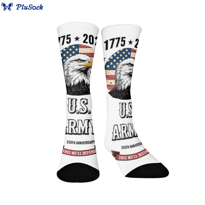 United States Alphabet Quarter Socks - B - EU37-44(US4-10) - image 3