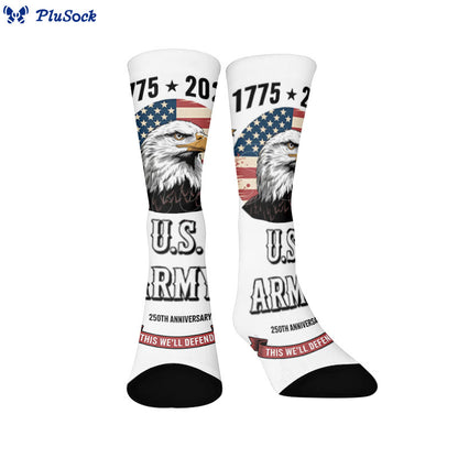 United States Alphabet Quarter Socks - B - EU37-44(US4-10) - image 3
