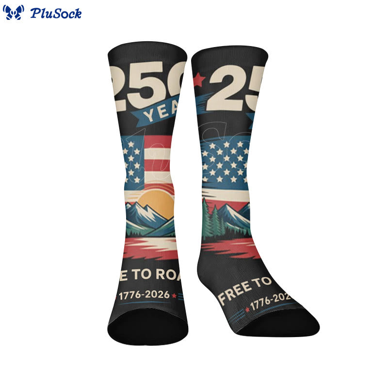 United States Alphabet Quarter Socks - C - EU37-44(US4-10) - image 4