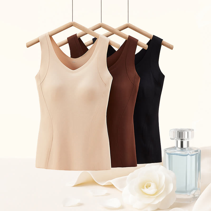 Natural Camellia Aroma Base Layer Vest - image 10