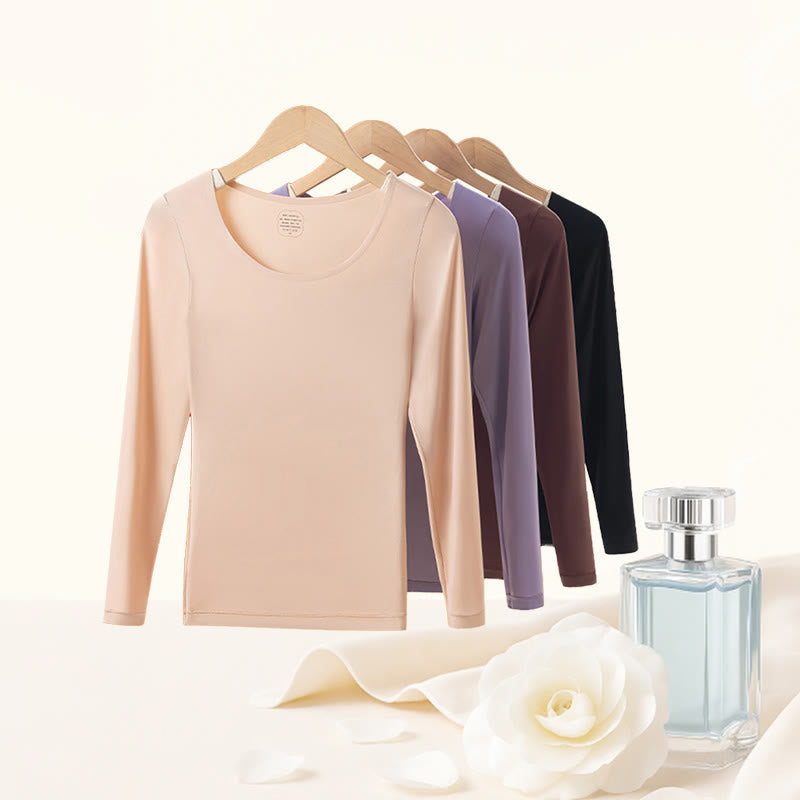 Plusock Camellia Essence Warming Base Layer Top - image 10