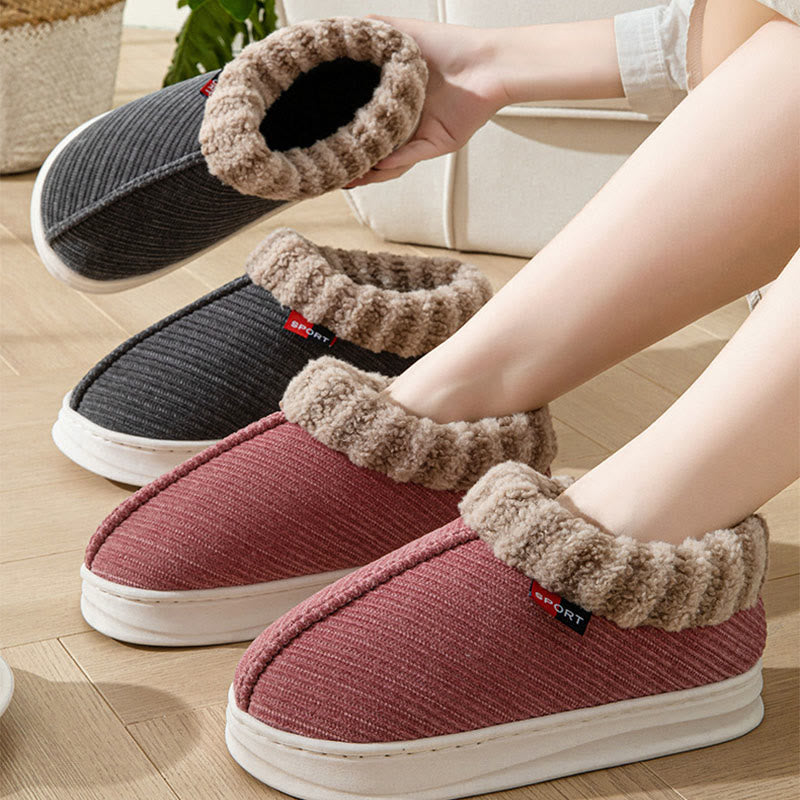 Plusock Plus Size Soft Plush Slippers - image 2