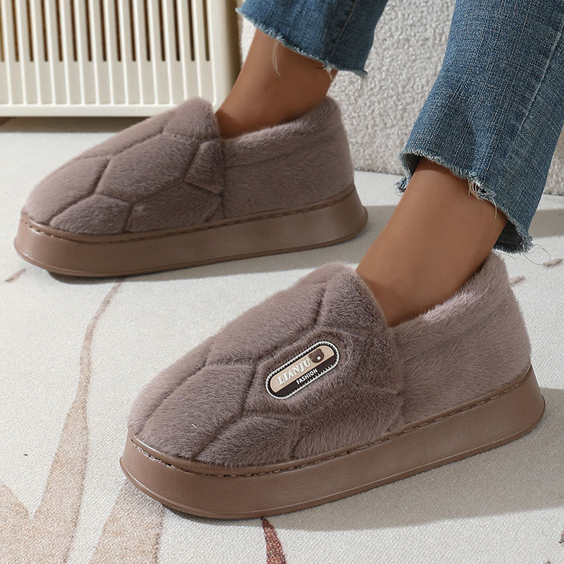 Plus Size Diamond Slippers - image 0