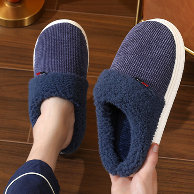 Plusock Plus Size Thick Fleece Lining Slippers - image 4