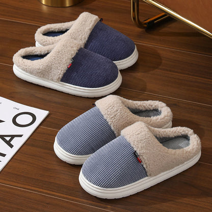 Plus Size Thick Fleece Lining Slippers - image 5