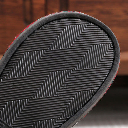 Plusock Plus Size Scottish Tartan Slippers - image 6