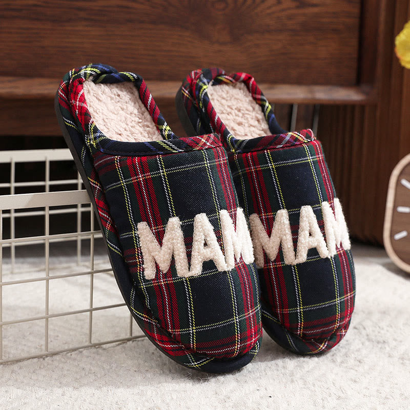Plus Size Scottish Tartan Slippers - image 2