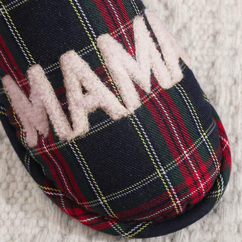 Plusock Plus Size Scottish Tartan Slippers - image 7