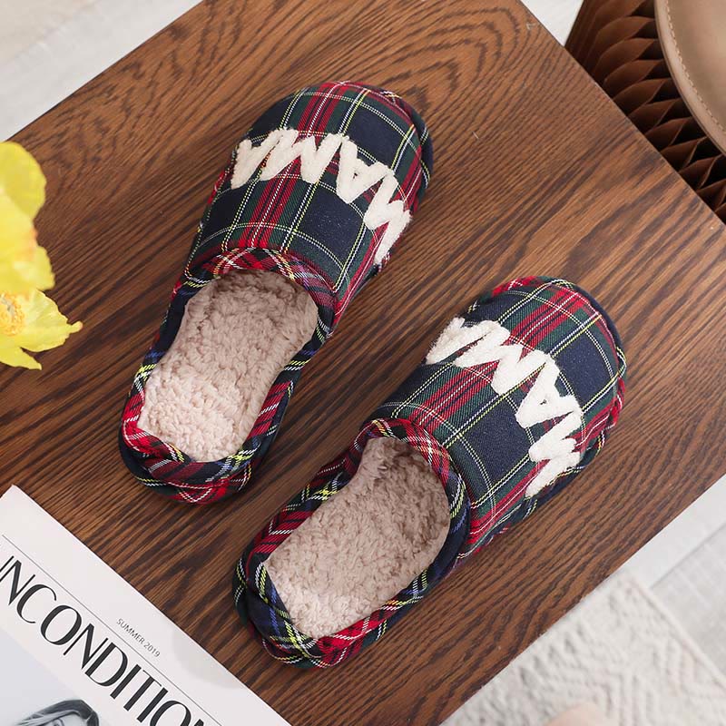 Plus Size Scottish Tartan Slippers - image 5