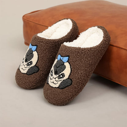Plusock Plus Size Cute Pug Slippers - image 4