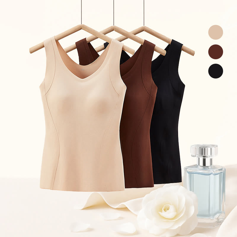 Natural Camellia Aroma Base Layer Vest - image 0