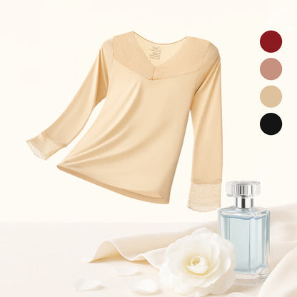 Plusock Camellia Fragrance Infused Base Layer Top - image 0