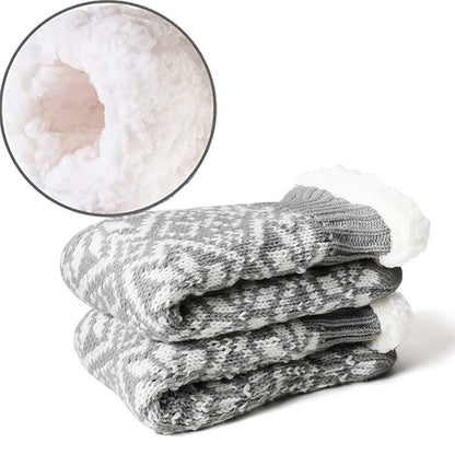 Christmas Snowflakes Slipper Socks - image 7