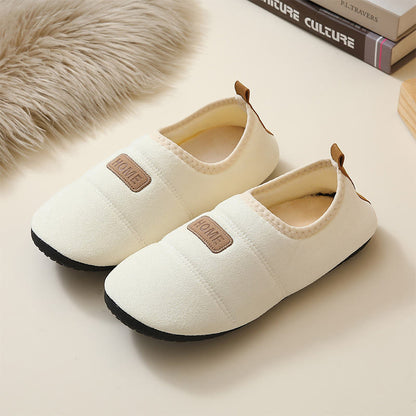 Plus Size Flexible Quiet Slippers - Beige - EU44-45(US9-10) - image 8