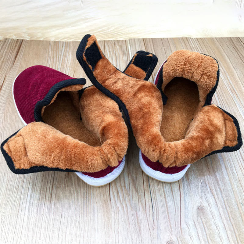 Plus Size Velcro Heat Retention Slippers - image 2