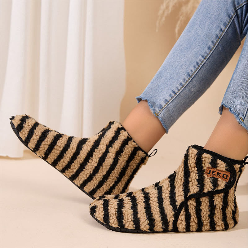 Plus Size Stripe Slippers - image 8
