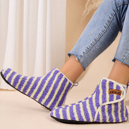 Plus Size Stripe Slippers - image 5