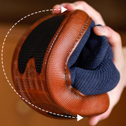 Plus Size Fleece Lined Velcro Slippers - image 5
