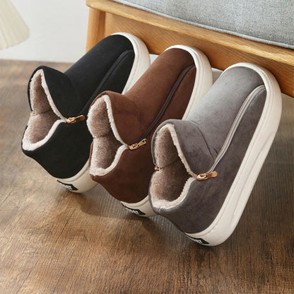 Plus Size Wide Zippper Slippers - image 6