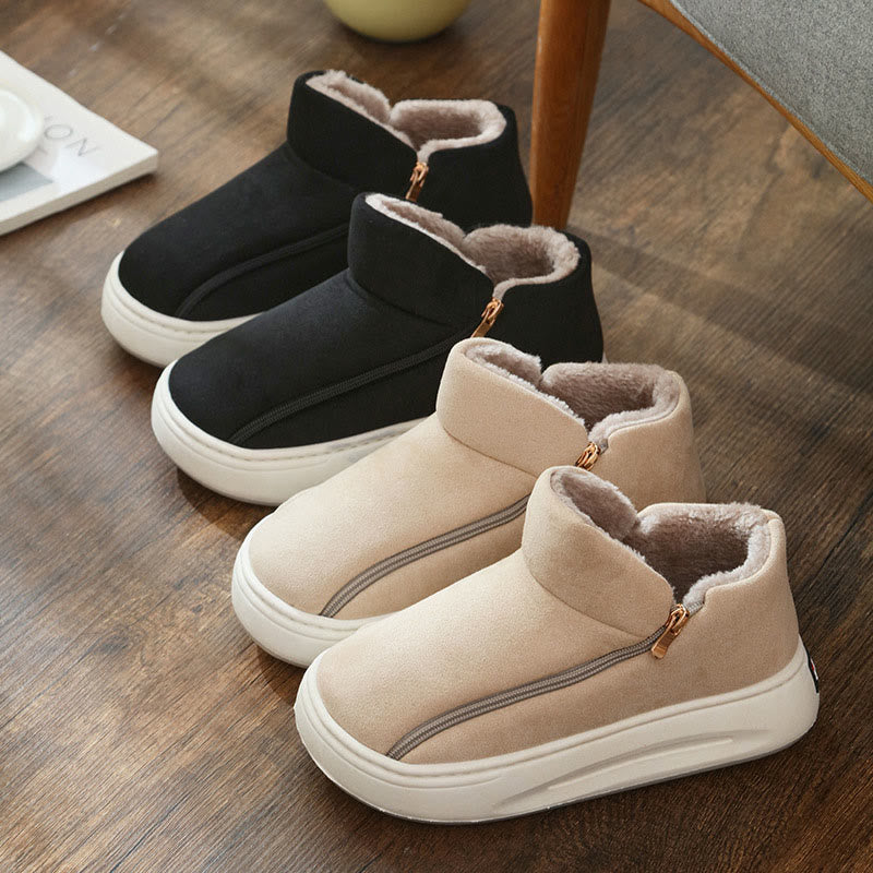 Plus Size Wide Zippper Slippers - image 5