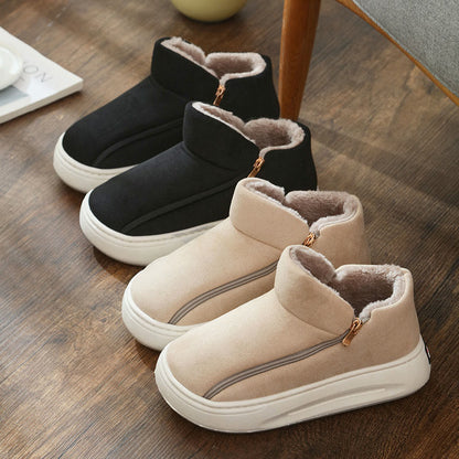 Plus Size Wide Zippper Slippers - image 5