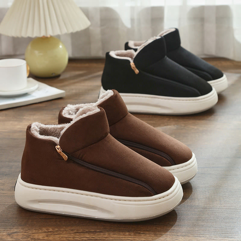 Plus Size Wide Zippper Slippers - image 7
