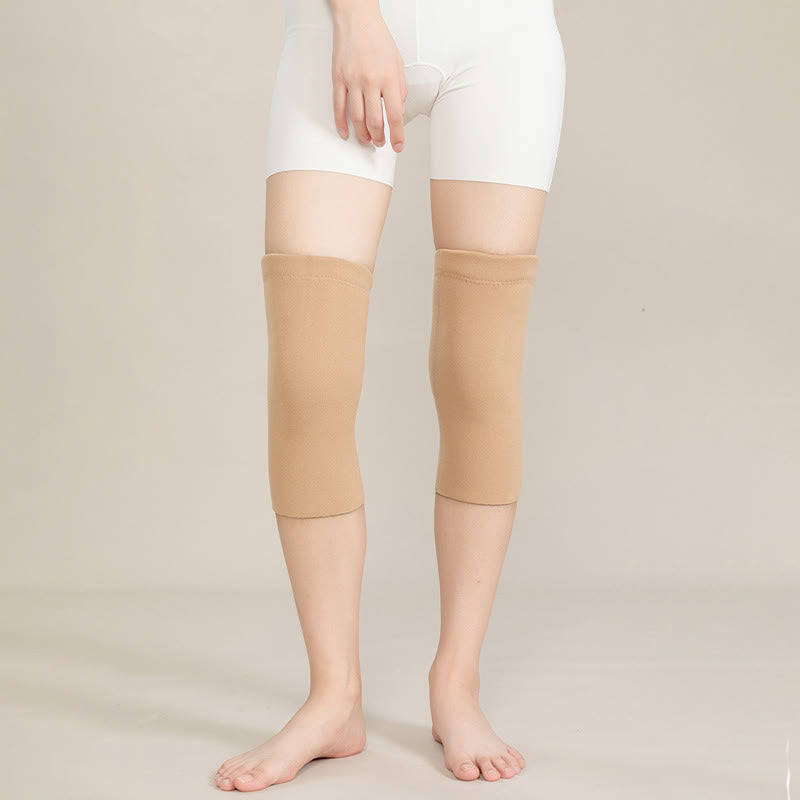 Thickened Fleece Warmth Knee Sleeves - image 0