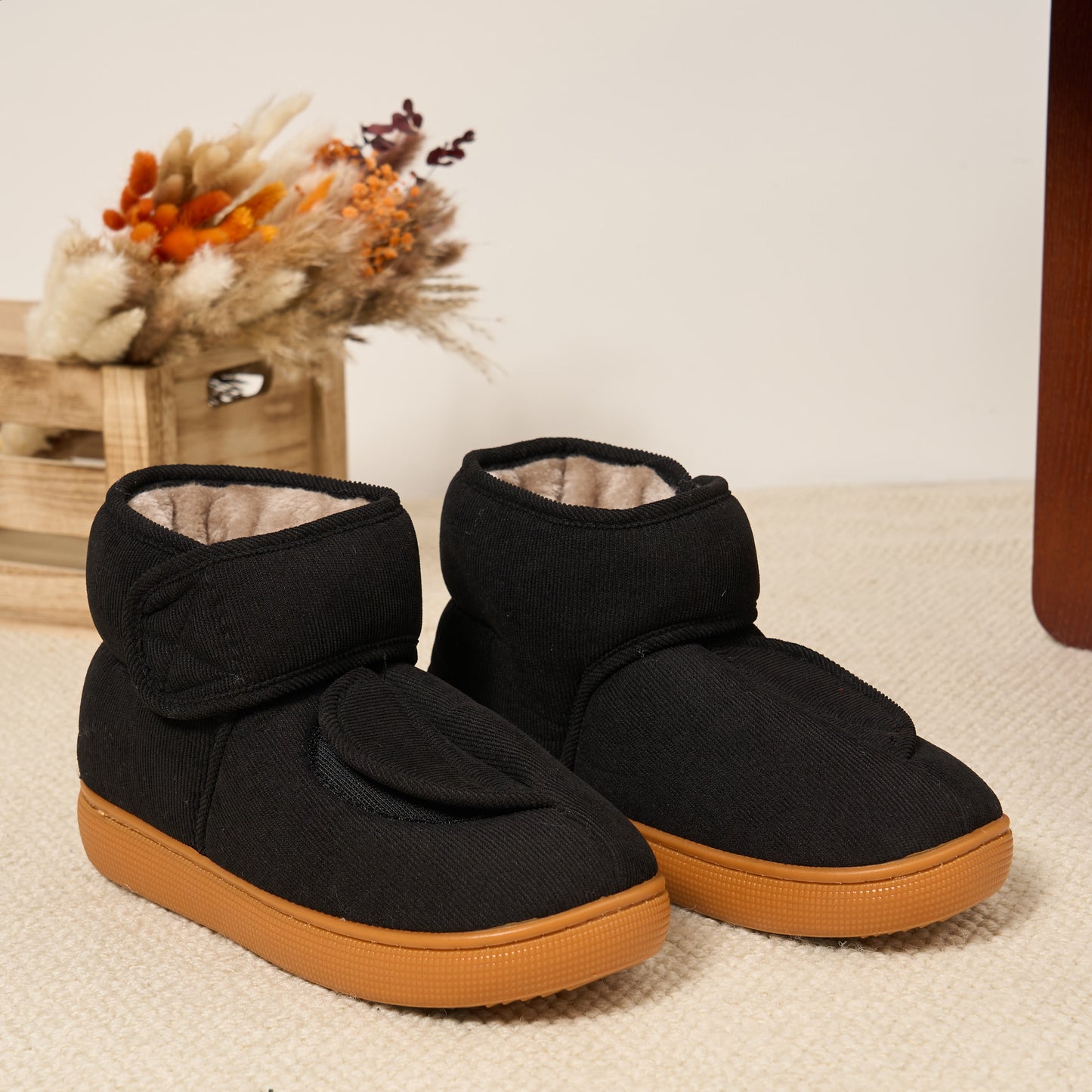 Plus Size Warm Ankle Slippers - image 8
