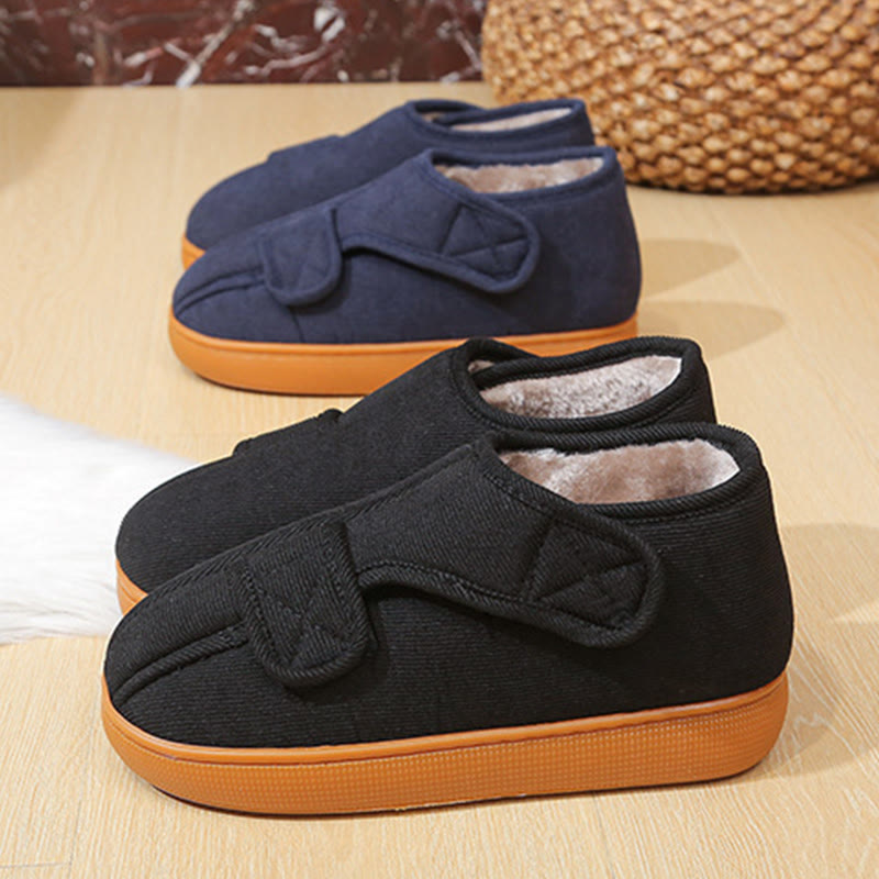 Plus Size Velcro Loose Slippers - image 3