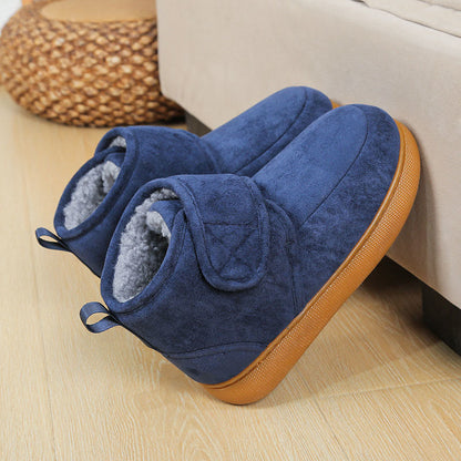 Plus Size Skin Friendly Soft Slippers - Blue - EU47-48(US12-12.5) - image 16