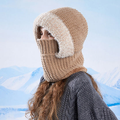 Stand Up Face Cover Hooded Scarf - image 6