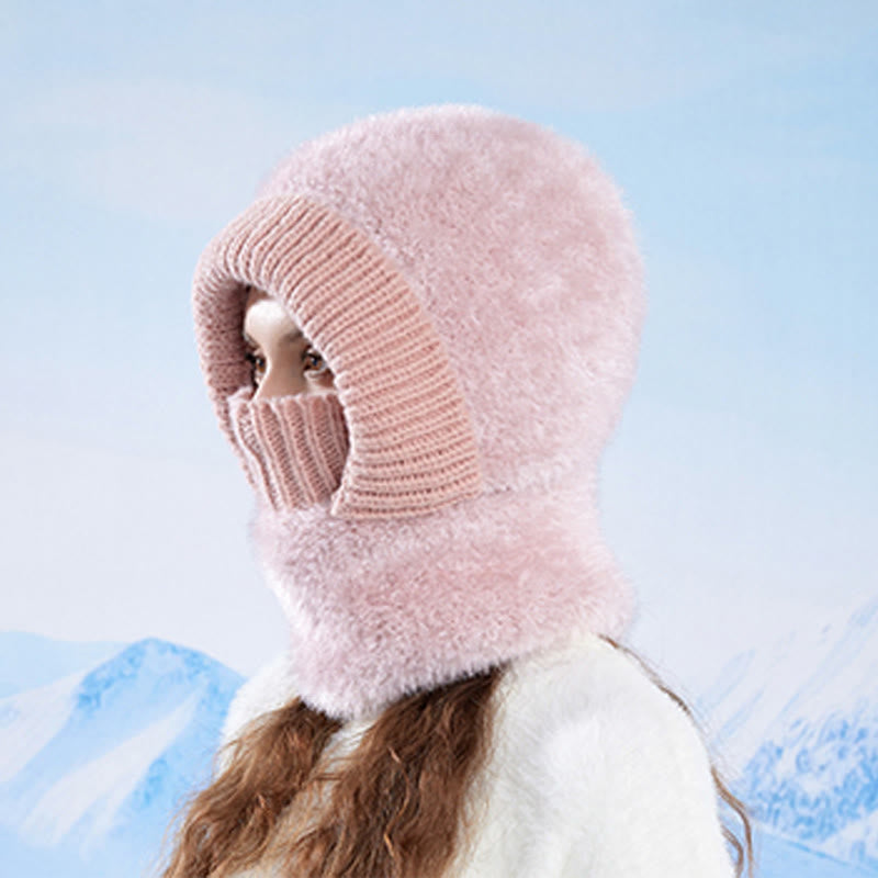 Warm Winter Hooded Scarf - image 2