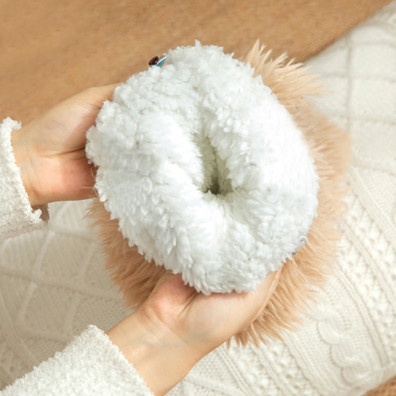 Plus Size Fluffy Monster Indoor Slipper Socks - image 12