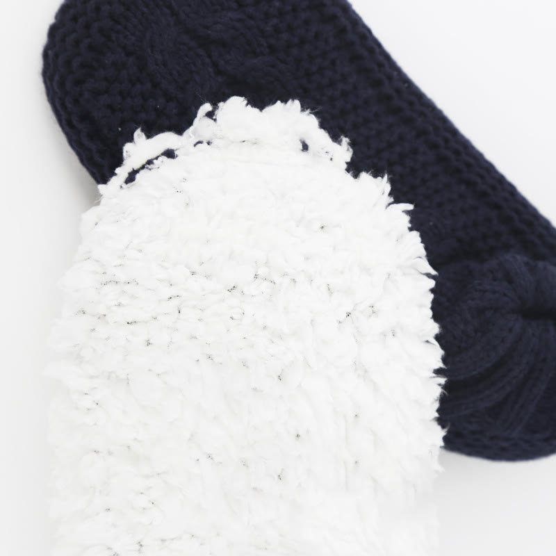 Plus Size Thickened Cozy Home Slipper Socks - image 2